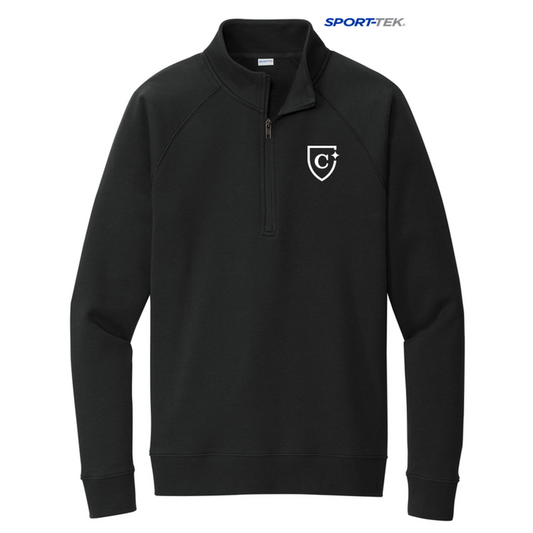 NEW CAPELLA Sport-Tek® Drive Fleece 1/4-Zip Pullover - Black