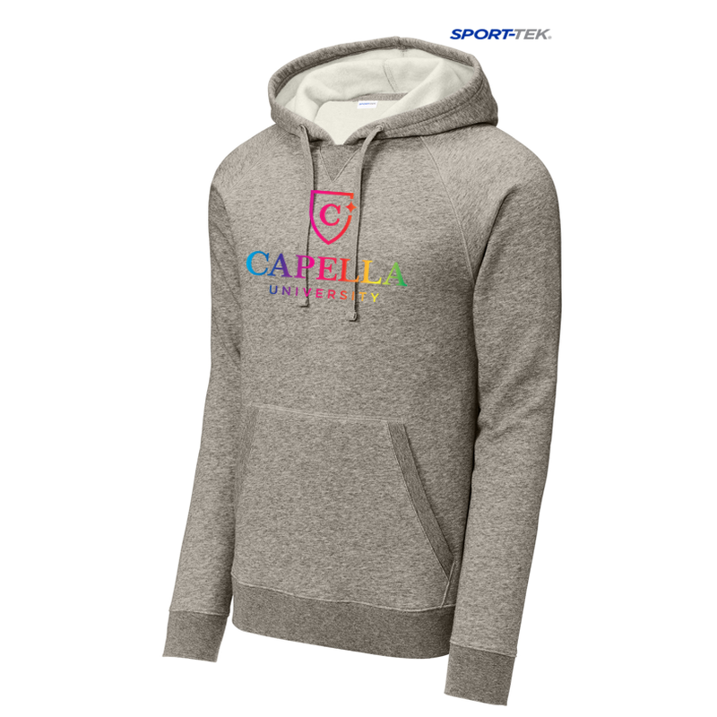 CAPELLA Sport-Tek® UNISEX Drive Fleece Pullover Hoodie - Vintage Heather Grey