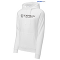 CAPELLA Sport-Tek® UNISEX Drive Fleece Pullover Hoodie - White