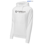 CAPELLA Sport-Tek® UNISEX Drive Fleece Pullover Hoodie - White