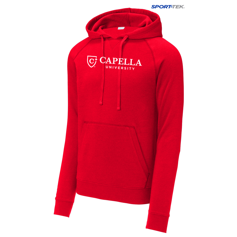 NEW CAPELLA Sport-Tek® UNISEX Drive Fleece Pullover Hoodie - RED