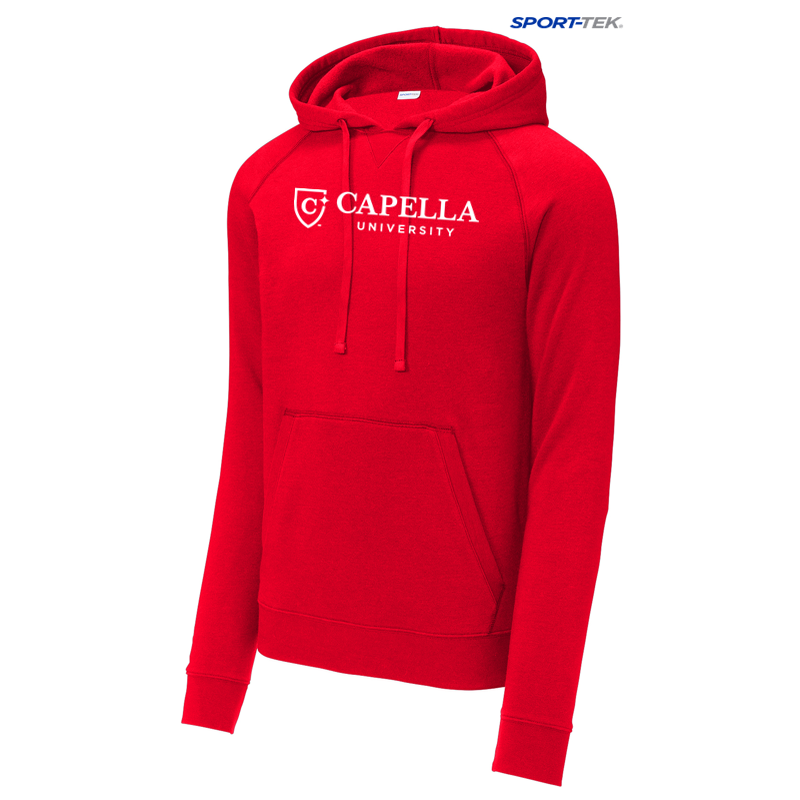 CAPELLA Sport-Tek® UNISEX Drive Fleece Pullover Hoodie - RED