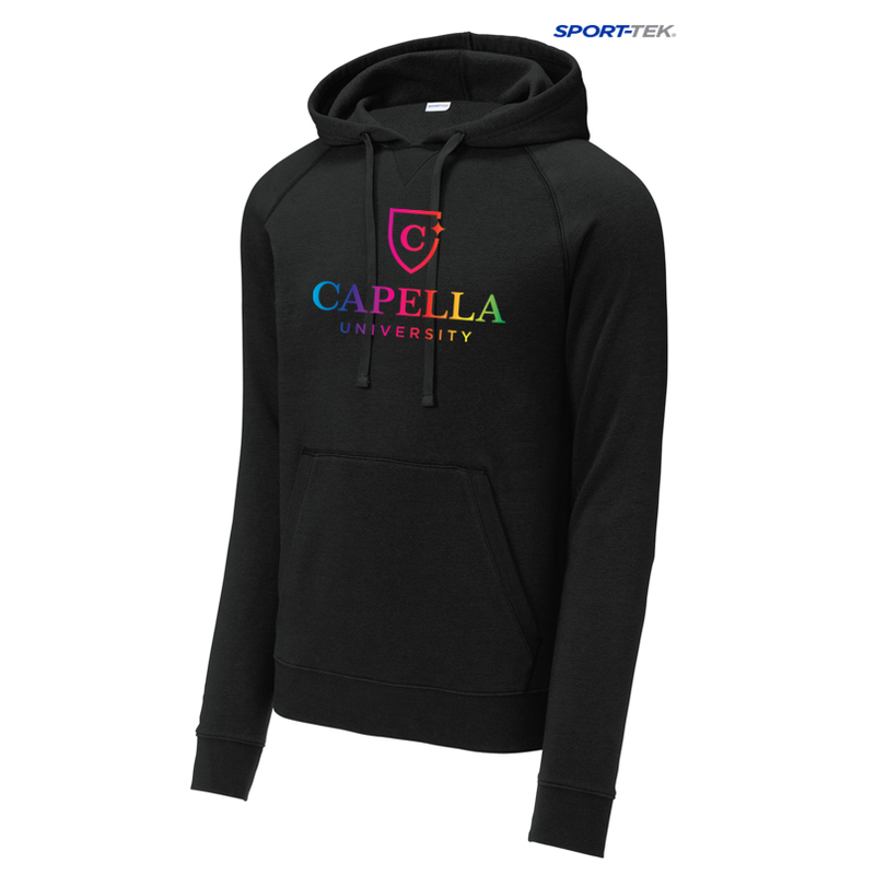 CAPELLA Sport-Tek® UNISEX Drive Fleece Pullover Hoodie - Black