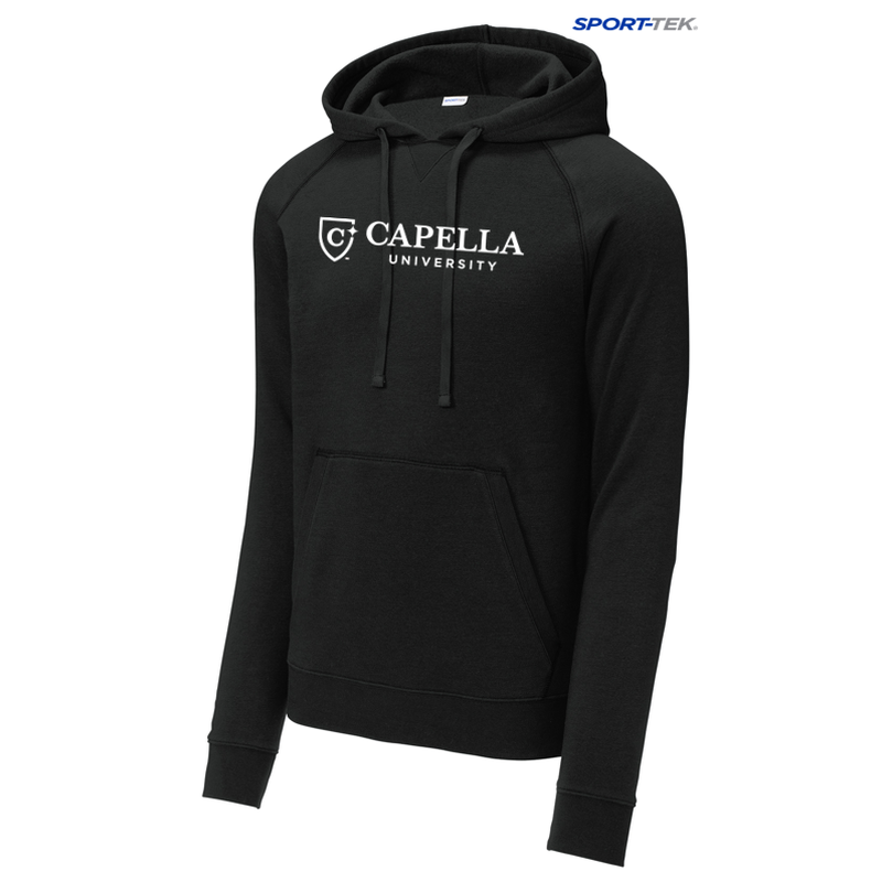 NEW CAPELLA Sport-Tek® UNISEX Drive Fleece Pullover Hoodie - Black