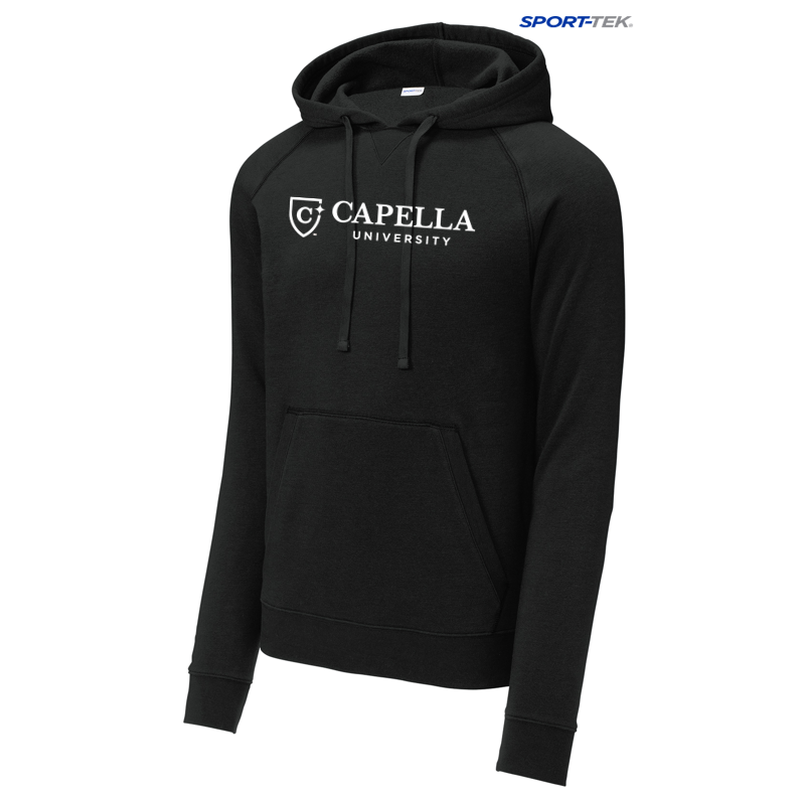 CAPELLA Sport-Tek® UNISEX Drive Fleece Pullover Hoodie - Black