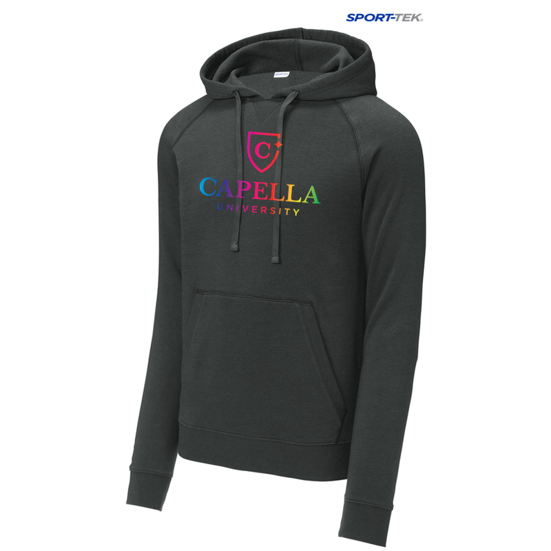NEW CAPELLA Sport-Tek® UNISEX Drive Fleece Pullover Hoodie - Charcoal Grey