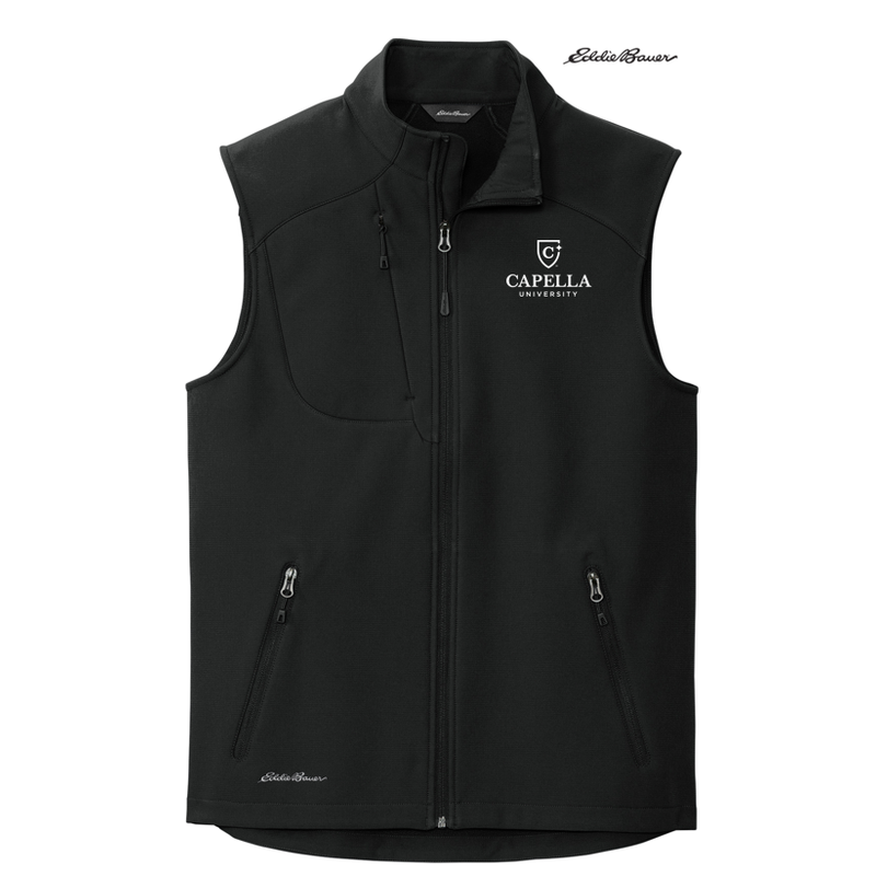 CAPELLA Eddie Bauer® Stretch Soft Shell Vest - Deep Black