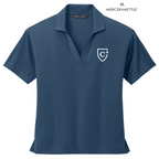 CAPELLA Mercer+Mettle™ Women’s Stretch Jersey Polo   Insignia Blue