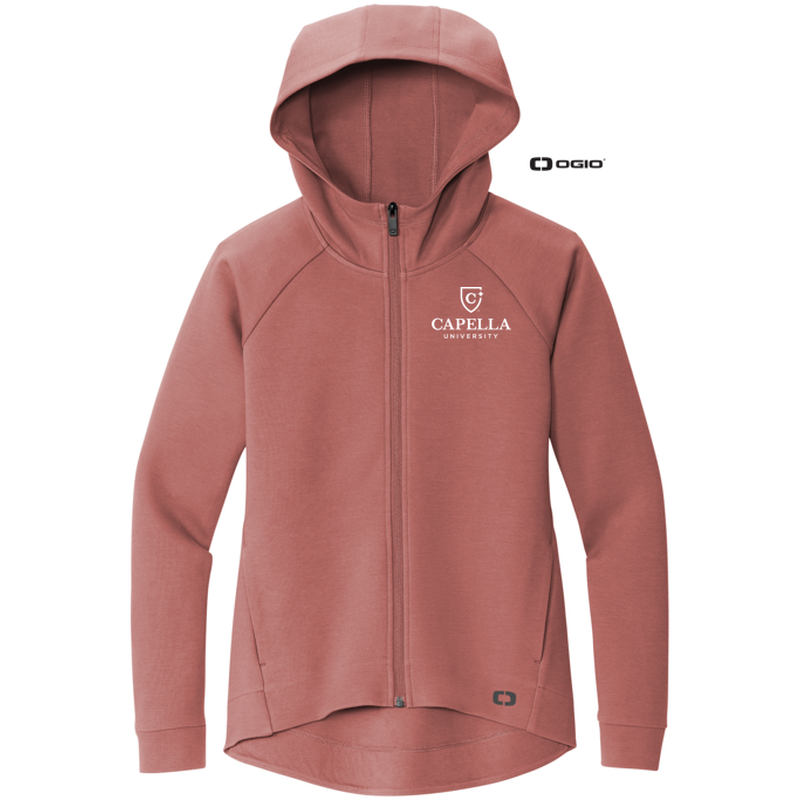 CAPELLA OGIO® Ladies Bolt Full-Zip Hoodie - Deep Rose