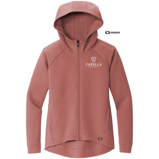 NEW CAPELLA OGIO® Ladies Bolt Full-Zip Hoodie - Deep Rose