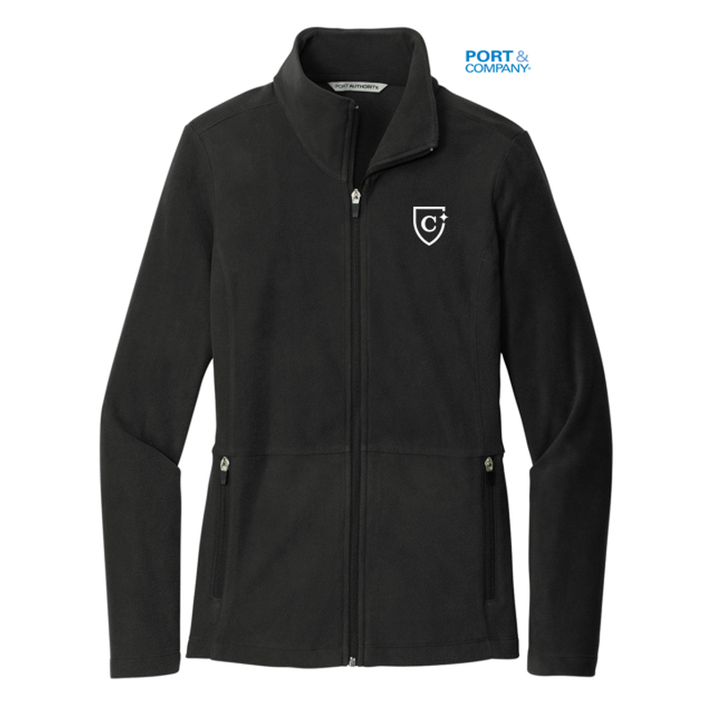 CAPELLA Port Authority® Ladies Accord Microfleece Jacket - Black