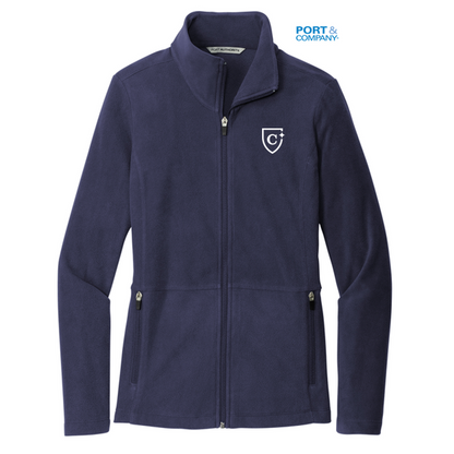 CAPELLA Port Authority® Ladies Accord Microfleece Jacket - Navy