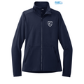 CAPELLA Port Authority® Ladies Accord Stretch Fleece Full-Zip - Navy
