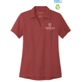 CAPELLA Port Authority® Ladies C-FREE ™ Cotton Blend Pique Polo - Garnet