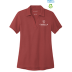 CAPELLA Port Authority® Ladies C-FREE ™ Cotton Blend Pique Polo - Garnet