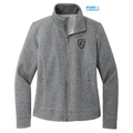 CAPELLA Port Authority® Ladies Network Fleece Jacket - Grey Heather