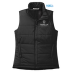 CAPELLA Port Authority® Ladies Puffer Vest - Black
