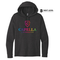 CAPELLA Unisex PCH Fleece Pullover Hoodie - Heather Black