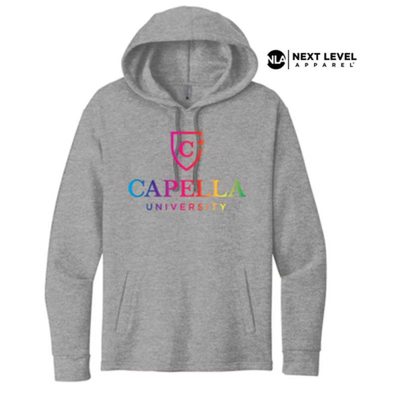 CAPELLA Unisex PCH Fleece Pullover Hoodie - Heather Grey