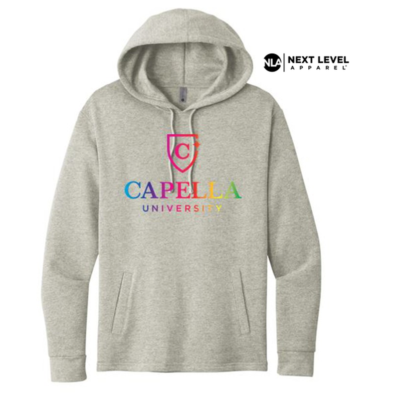NEW CAPELLA Unisex PCH Fleece Pullover Hoodie - Oatmeal