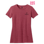 CAPELLA District ® Women’s Perfect Blend ® Tee - Heathered Red