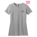 CAPELLA District ® Women’s Perfect Blend ® Tee - Light Heather Grey