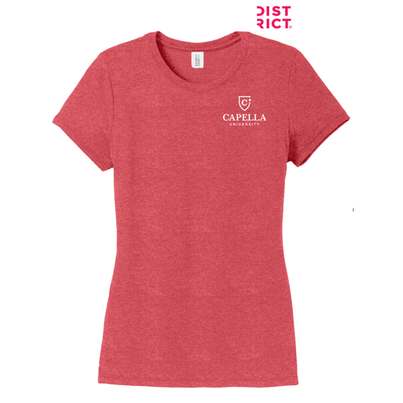 CAPELLA District ® Women’s Perfect Tri ® Tee - Red Frost