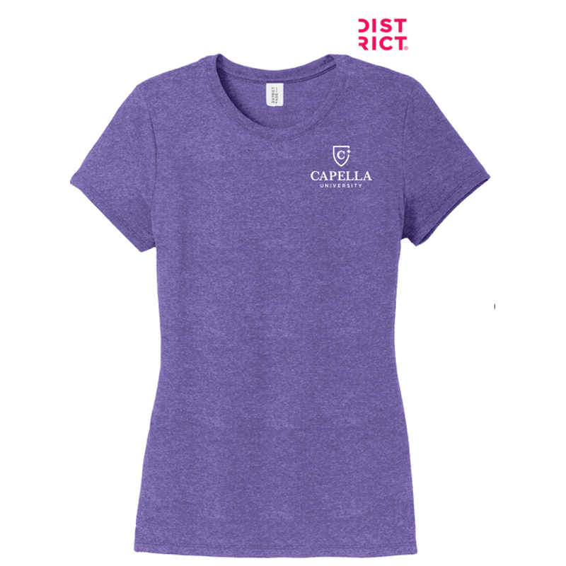 CAPELLA District ® Women’s Perfect Tri ® Tee - Purple Frost