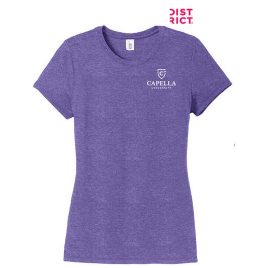 NEW CAPELLA District ® Women’s Perfect Tri ® Tee - Purple Frost