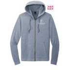 CAPELLA District® Perfect Tri® Fleece Full-Zip Hoodie - Navy Frost