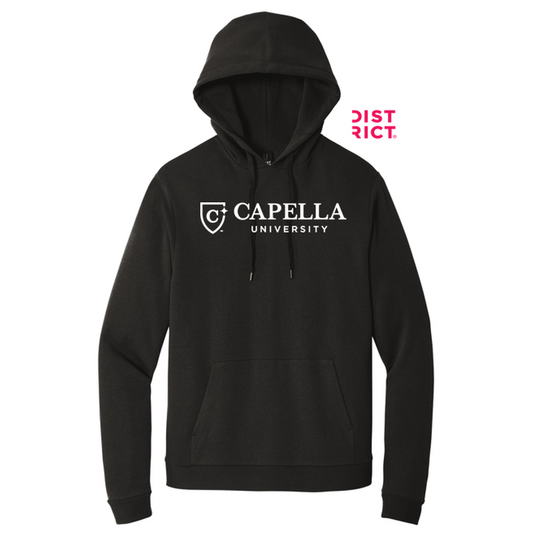NEW CAPELLA District® Perfect Tri® Fleece Pullover Hoodie - Black
