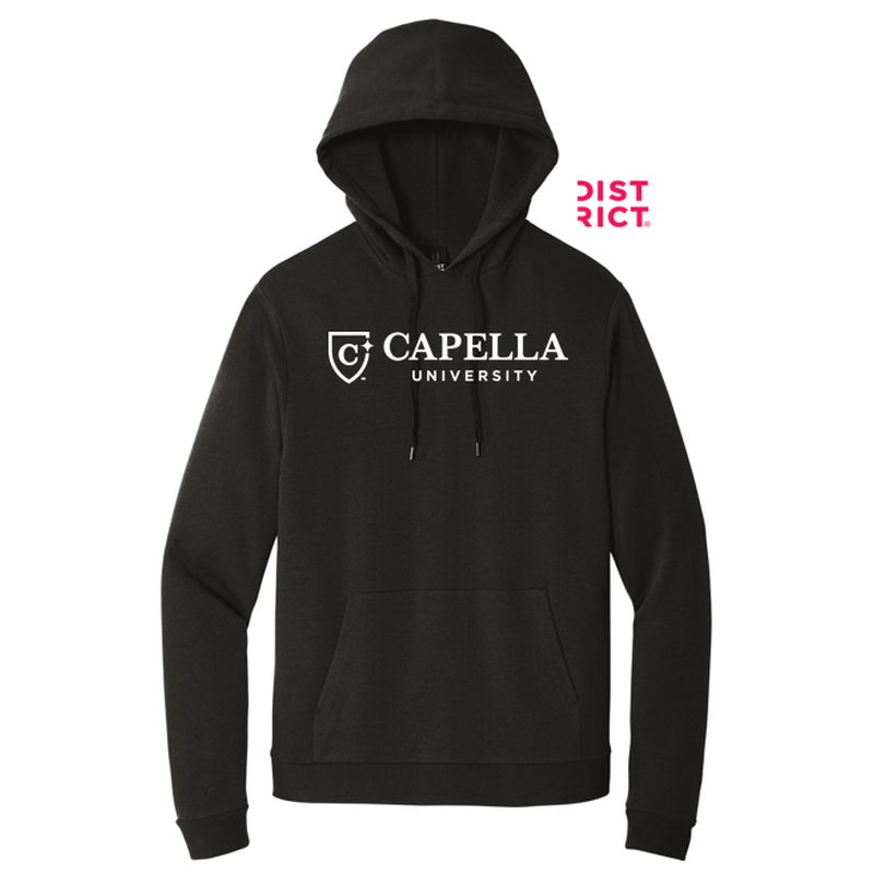 CAPELLA District® Perfect Tri® Fleece Pullover Hoodie - Black