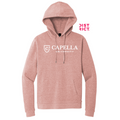 CAPELLA District® Perfect Tri® Fleece Pullover Hoodie - Blush Frost