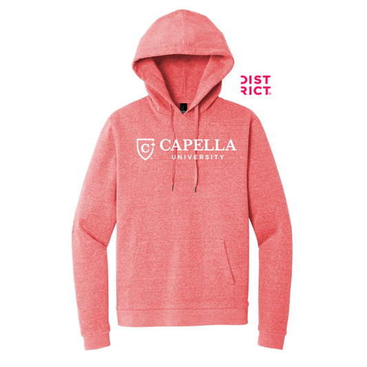 NEW CAPELLA District® Perfect Tri® Fleece Pullover Hoodie - Red Frost