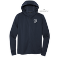 CAPELLA Mercer+Mettle™ Double-Knit Full-Zip Hoodie - Night Navy