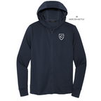 CAPELLA Mercer+Mettle™ Double-Knit Full-Zip Hoodie - Night Navy