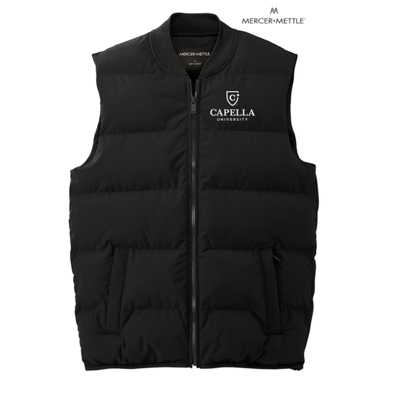 CAPELLA Mercer+Mettle™ Puffy Vest - Deep Black