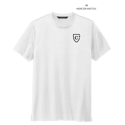 CAPELLA Mercer+Mettle™ Stretch Jersey Crew - White