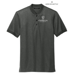 CAPELLA Mercer+Mettle™ Stretch Pique Henley - Anchor Grey Heather