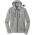 CAPELLA New Era® Tri-Blend Fleece Full-Zip Hoodie - Shadow Grey Heather