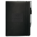 CAPELLA 5.25" x 7.5" FSC® Mix Revello Refillable JournalBook® - Black