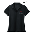 CAPELLA Nike Ladies Dri-FIT Micro Pique 2.0 Polo - Black