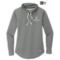CAPELLA New Era ® Ladies Sueded Cotton Blend Cowl Tee - Shadow Grey Heather