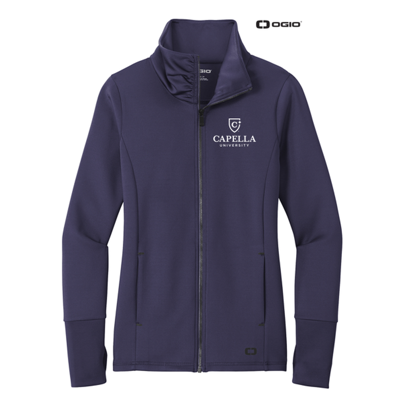 CAPELLA OGIO ® ENDURANCE Ladies Modern Performance Full-Zip - Navy