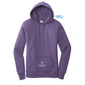 CAPELLA Port & Company ® Ladies Core Fleece Pullover Hooded Sweatshirt - Heather Purple