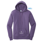 CAPELLA Port & Company ® Ladies Core Fleece Pullover Hooded Sweatshirt - Heather Purple