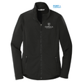 CAPELLA Port Authority ® Ladies Collective Smooth Fleece Jacket - Deep Black