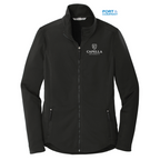 CAPELLA Port Authority ® Ladies Collective Smooth Fleece Jacket - Deep Black