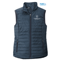 CAPELLA Port Authority ® Ladies Packable Puffy Vest - Regatta Blue/ River Blue