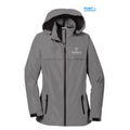 CAPELLA Port Authority® Ladies Torrent Waterproof Jacket - Dark Grey Heather